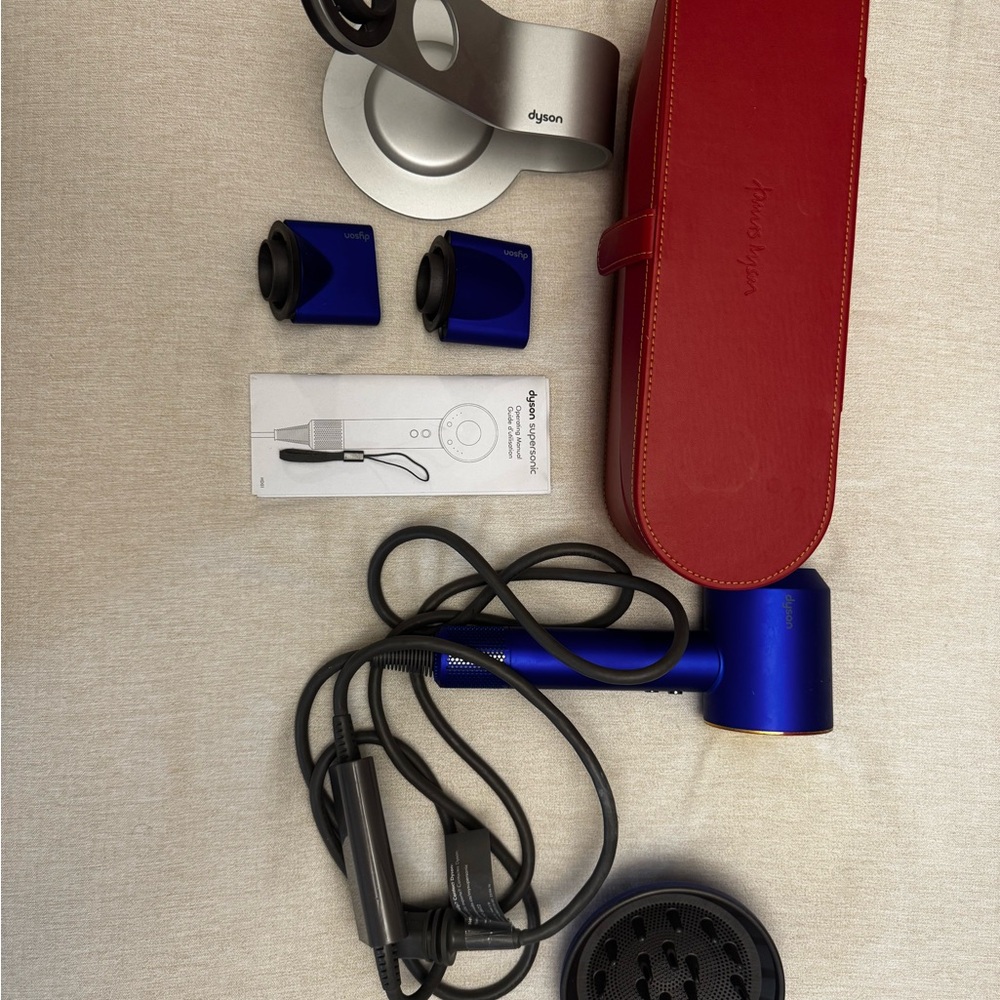 Dyson Supersonic Hair Dryer with Red Case